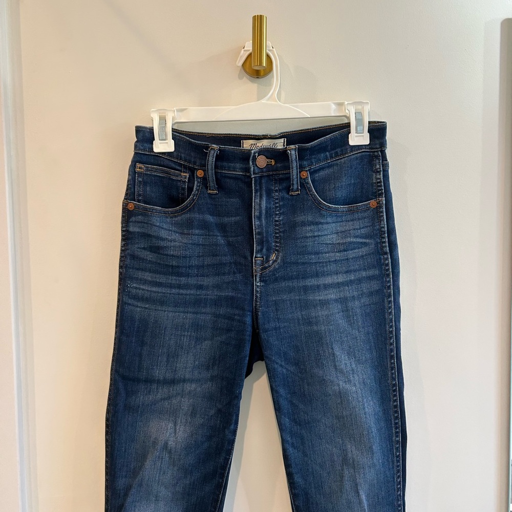 Madewell 10” high rise skinny jeans